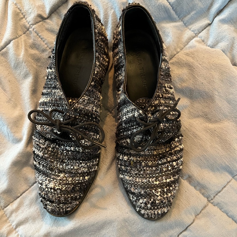 Ivanka Trump Tweed Shoes